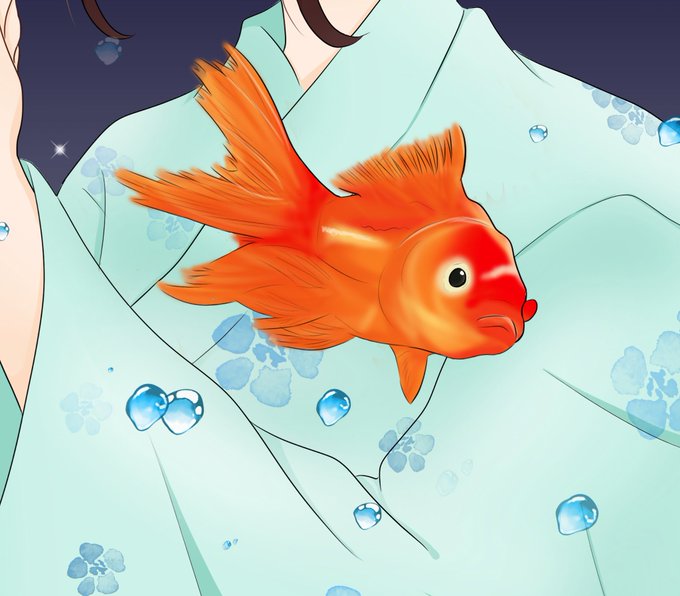 金魚 高画質 のtwitterイラスト検索結果 古い順