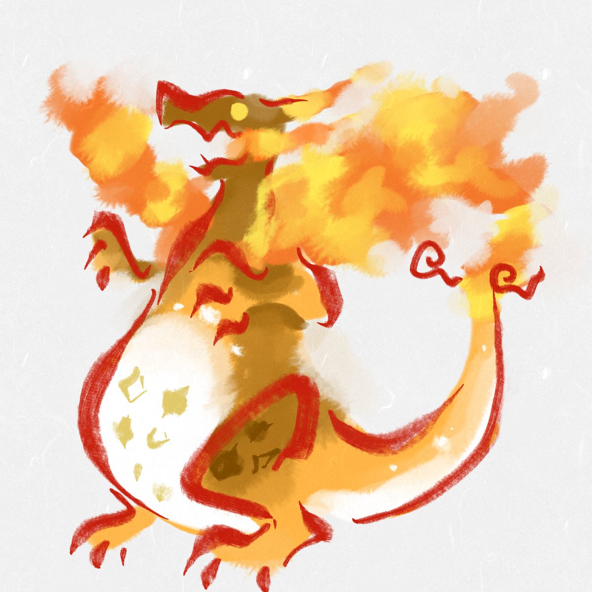 「charizard 」|めちくんのイラスト