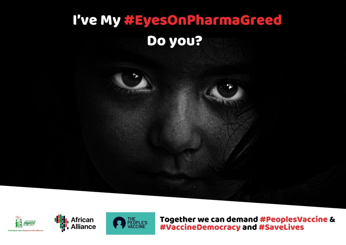 Rouzeh's tweet photo. On #PanAfricanWomensDay 2021, millions of our women have no access to #COVID19Vaccine 🆘
Yet African women continue to exude courage &amp; resilience amid this pandemic 🏆
So: I still have my #EyesOnPharmaGreed Do you?
“Women hold up the other half of the sky." #ThomasSankara https://t.co/UslyXgyZWd
