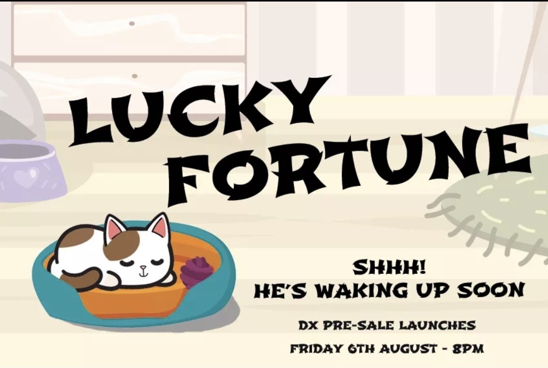 LuckyFortuneBSC's tweet photo. Good morning! 06/08/21 20:00 BST IS LAUNCH 🚀.
Looking forward to building community this coming week 🤝.
Join the socials, engage where you can, tell everyone about us.
#LuckyFortune #bsc #bscgem #btc #bnb 
https://t.co/PJnBHTbnYy
https://t.co/RaEnMK74wn
https://t.co/iqpvAe0JJx https://t.co/bfwS9FpG0z