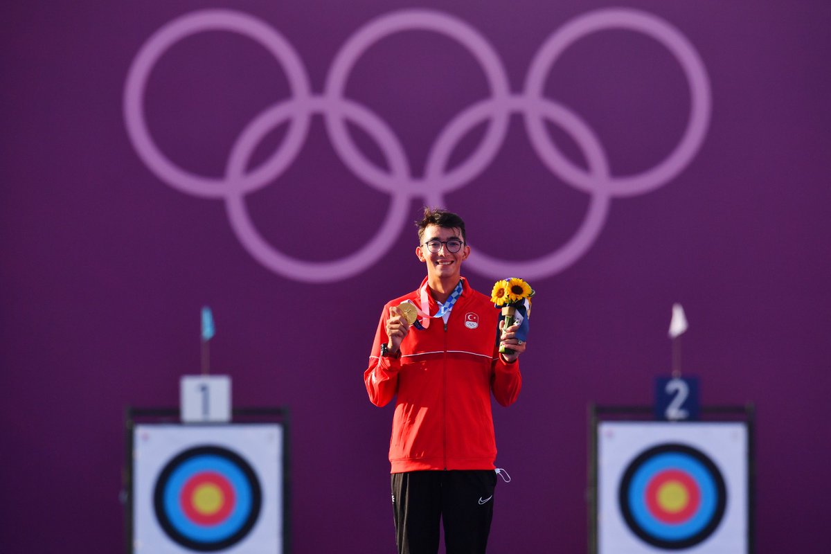 Seninle gurur duyuyoruz! #MeteGazoz 🏹 🇹🇷

#Tokyo2020 #AltınMadalya #OlimpiyatOyunları #Türkiye