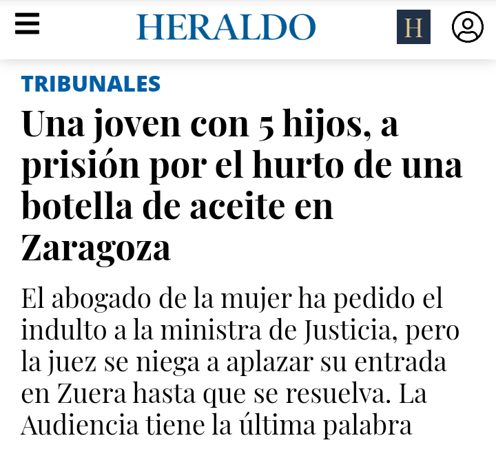 Vamos, no me fastidies

Esa jueza tiene corazón o sólo horchata en las venas?