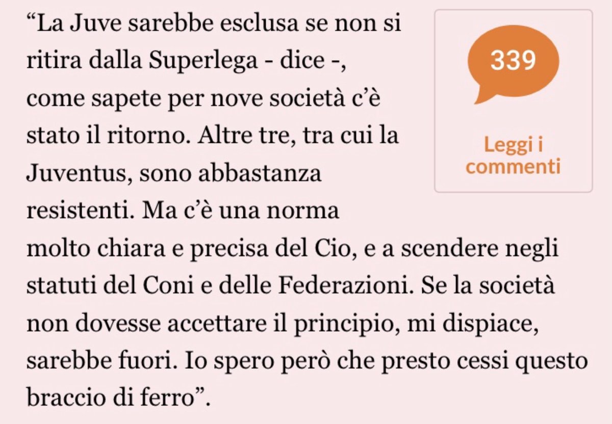 ZZiliani's tweet image. Scusi @FIGC (o FJGC?), scusi presidente #Gravina, nel comunicato di ieri, firmato con #Real e #Barça, la #Juventus conferma di essere ancora in #Superlega. È stata quindi esclusa dalla Serie A come da voi prospettato a maggio? Potete per favore comunicarlo ufficialmente? Grazie