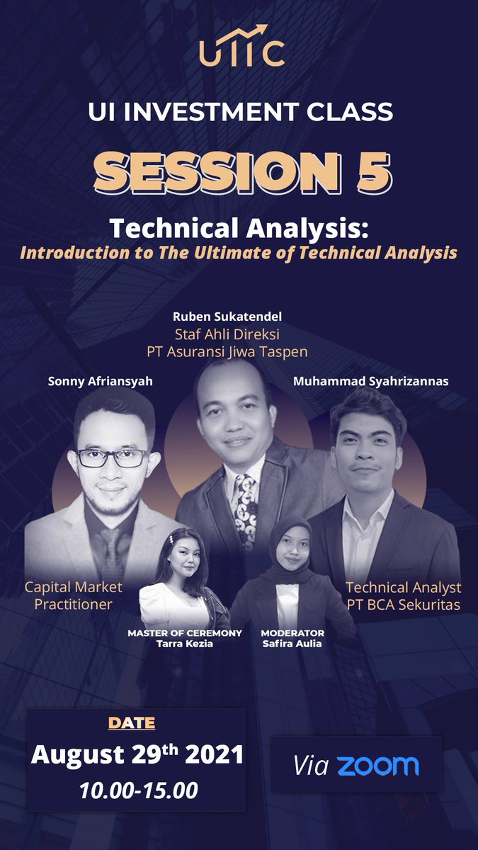 UIInvestClass's tweet image. [Session 5: Introduction to The Ultimate of Technical Analysis]

Greetings, Great Investor! 

Pada sesi ini, Anda akan mempelajari cara menganalisa dan  menggunakan analisis teknikal.

Segera daftarkan dirimu di uiinvestmentclass.com/kelasinvestasi

#UIInvestmentClass
#BeYoungBeInvestor