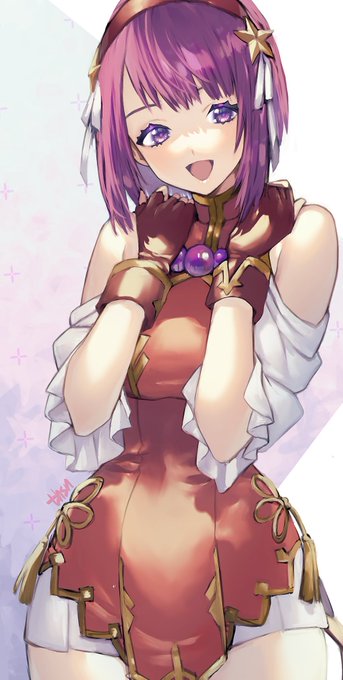 アテナの新衣装と髪型かわいすぎんか? #格ゲーキャラ描こうぜ 