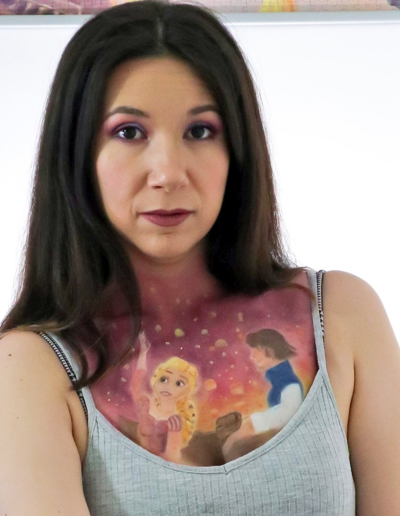 Makeupforlove1's tweet photo. Probably I'll replicate it with another disney princess! Which one should I choose?

Video on my Ig https://t.co/MqlSHH8SLF

#Disney #Rapunzel #BodyPainting #DisneyPrincess #mua #abh #kryolan #aquacolor #makeupartist #art #makeup #bodypaint #lovemakeup https://t.co/gpTwZOcb2W