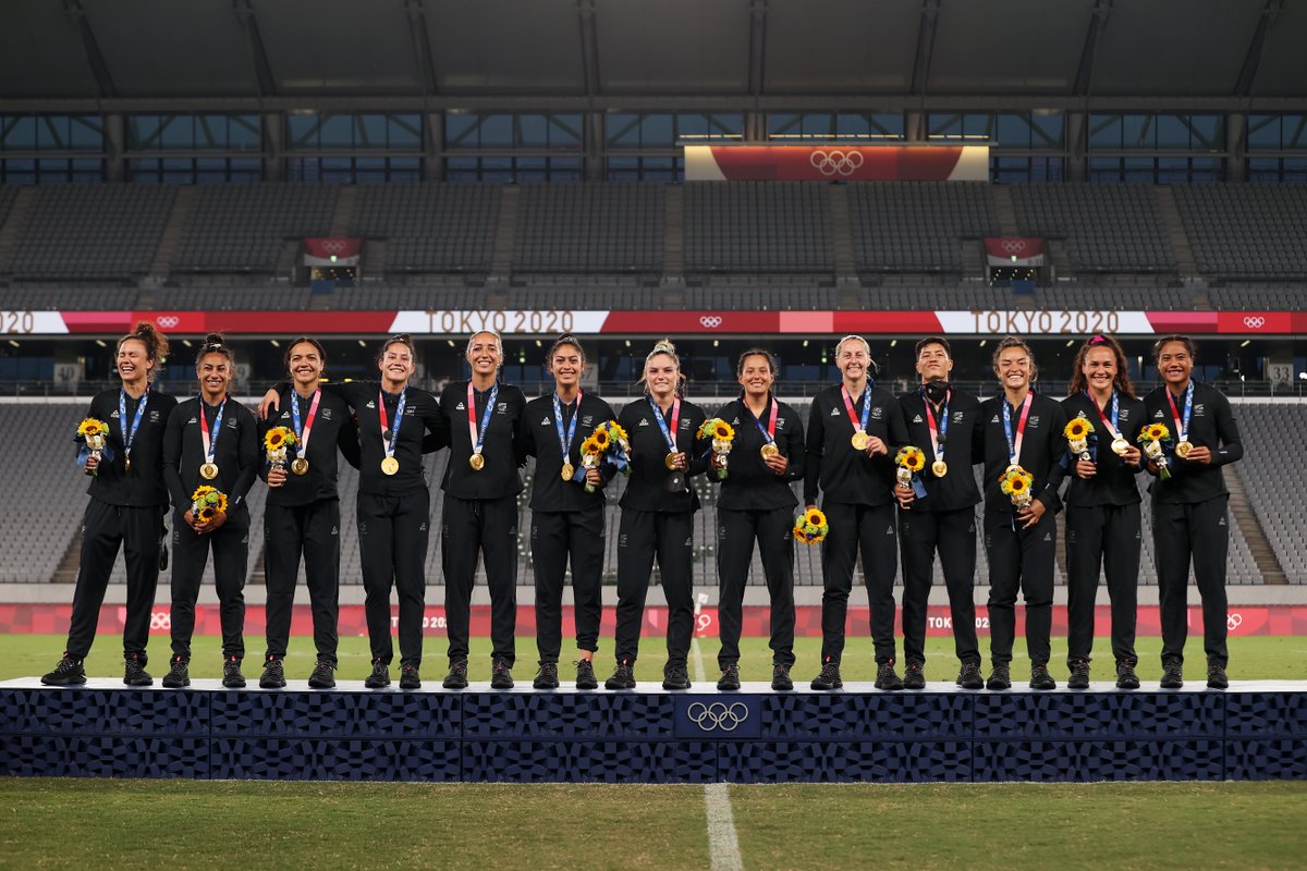 🥇 OLYMPIC CHAMPIONS! 🥇

📷: <a href="/GettyImages/">Getty Images</a> 

#Tokyo2020 #rugby @thenzteam