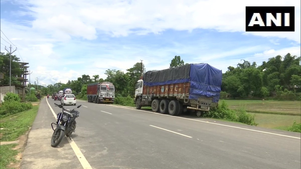 timesofindia's tweet photo. Assam | Daily lives of people in Silchar affected in wake of Assam-Mizoram border clash.

We're not in favor of the decision taken by the government. We make our sales in Mizoram and we have to cross the border. Its closure has led to revenue loss: Shahid Majumdar, a truck driver https://t.co/YGeF0UCyar