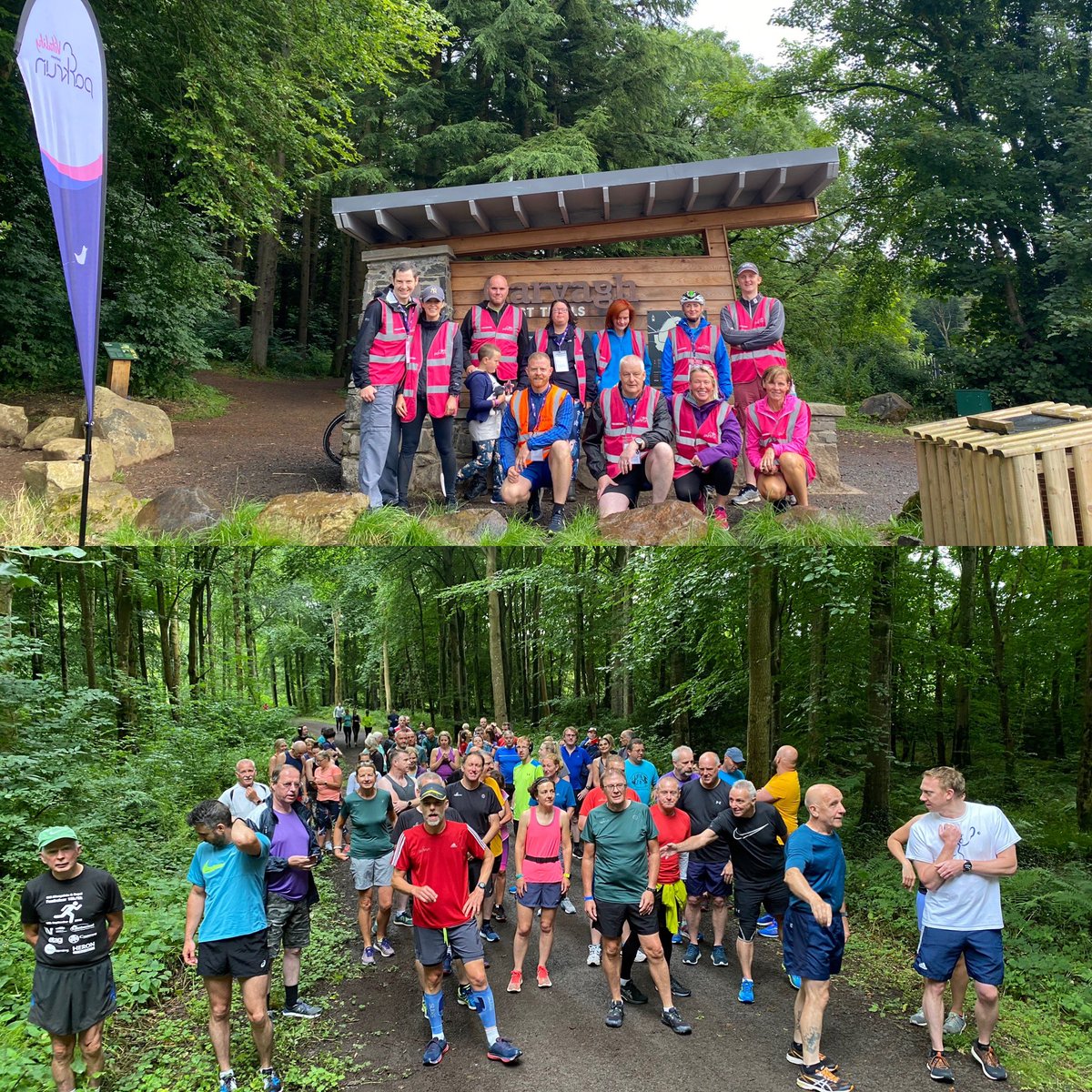 It’s taken us two years but thank to all the volunteers we ran the first Garvagh Forest #parkrun this morning! Brilliant turn out and atmosphere! Thanks everyone! 

#loveparkrun🌳 

<a href="/parkrunIE/">parkrun Ireland</a> <a href="/parkrunUK/">parkrun UK</a> <a href="/parkrun/">parkrun 🌳</a> 

parkrun.org.uk/garvaghforest/