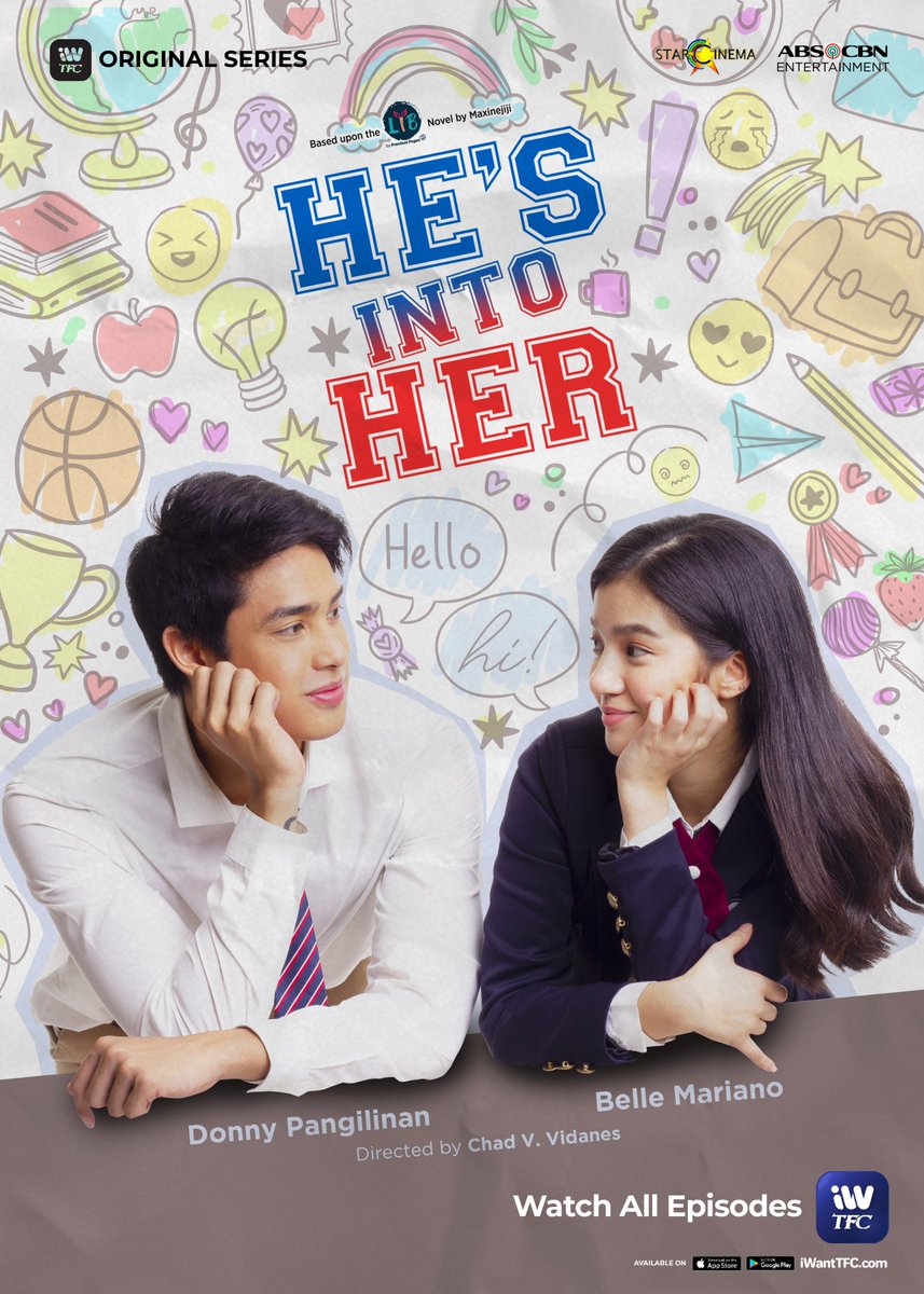 Can your basher be your forever? 💙❤️
WATCH ALL EPISODES of the record-breaking adaptation of the best-selling teen romance novel, #HesIntoHer!

Stream it today! bit.ly/TWiWantTFCHIHE…
<a href="/ABSCBN/">ABS-CBN Entertainment</a> <a href="/StarCinema/">Star Cinema</a>