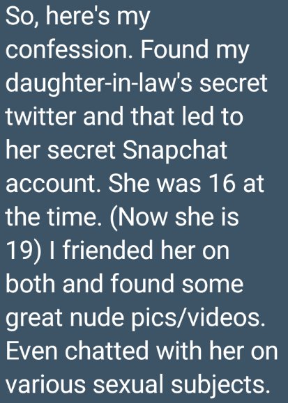 FreeAbsolution's tweet photo. Secret snaps, another anonymous absolution 👇 https://t.co/vooODvPjtz