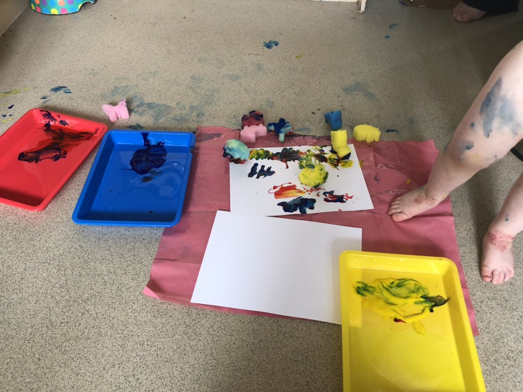 MrsFireHawk's tweet image. Round One of MiniHawk’s #hobbyquest is painting “miniatures” (meaning mostly himself with a little bit of paper)