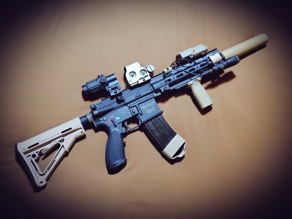 ドルフロ 416 フルセット USP + 次世代電動ガン HK416(難あり) | www