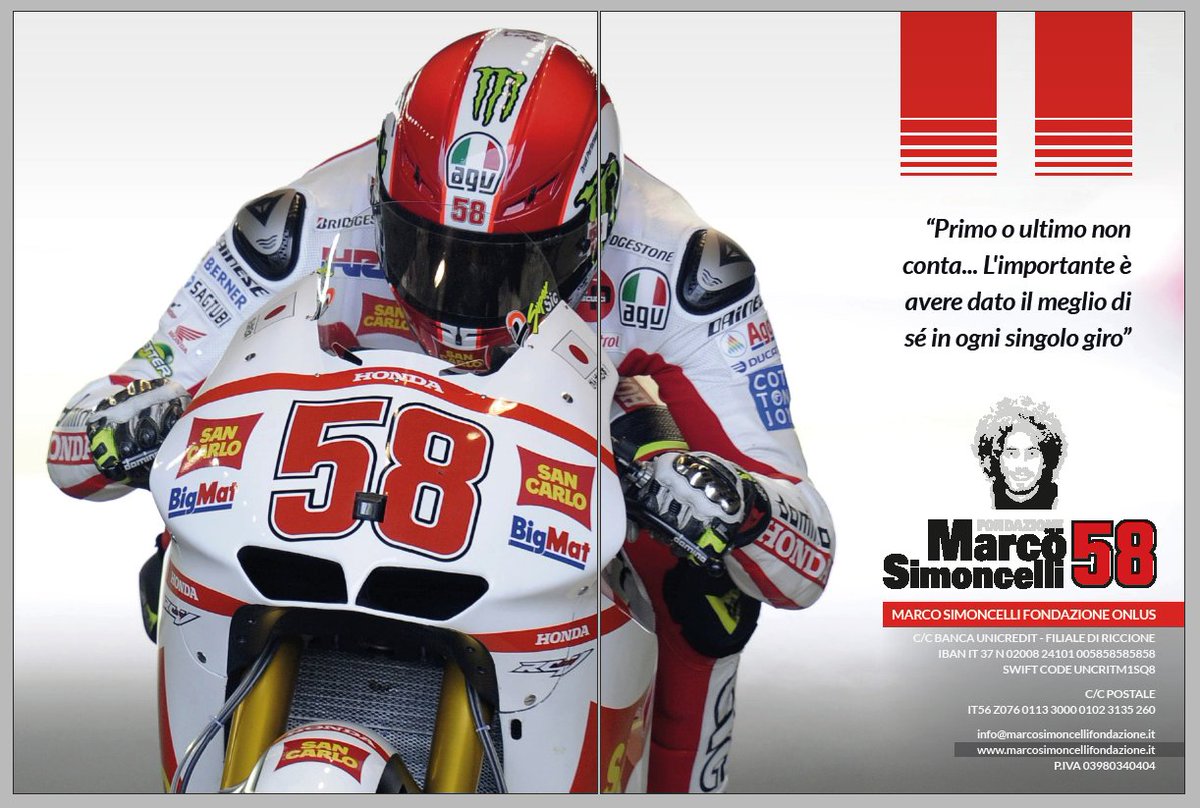 Su P300 Magazine è sempre presente un ricordo di Marco Simoncelli e della Fondazione a lui intitolata

Scarica l'ultimo P300 Magazine, il 2021.05, qui 👇

p300it.gumroad.com/l/P300Mag2021-…

<a href="/P300it/">P300.it | Motorsport Media</a> #P300Magazine #MarcoSimoncelliFondazione #Sic58