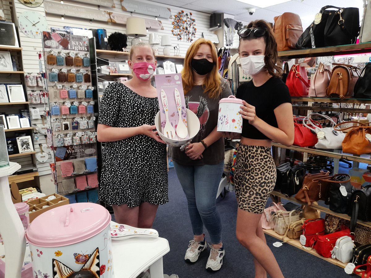 #Congratulations to Helen Hayler and her daughter who have been in to collect their #prize from our recent <a href="/V2RadioSussex/">V2 Radio</a> #competition #winners #giftshop  #bognorregis