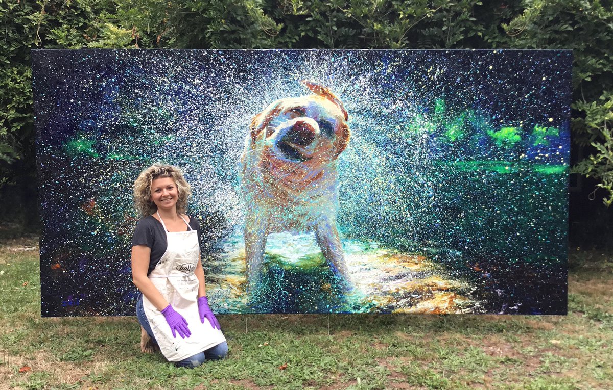 Mann_Major's tweet photo. @patrick_oshag Iris Scott—the world's greatest finger painter. https://t.co/VsWGW4DKwg