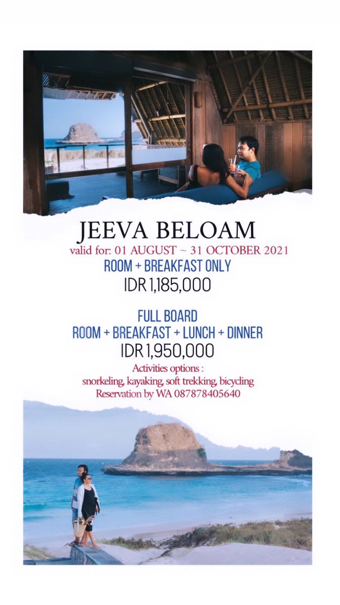 PROMO DEALS staycation at Jeeva Resorts for AUGUST
