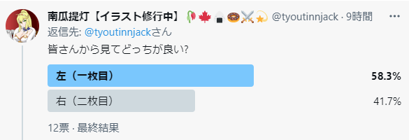 接戦、そしてちょい意外な結果 