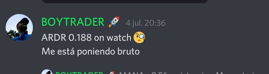 Boytrader08's tweet photo. $ARDR 
#ARDOR 
BUEN PELOTAZO TRIPLE DIGITO EN EL.
CANAL CRIPTO 🤑 https://t.co/qtgY5qTsx4