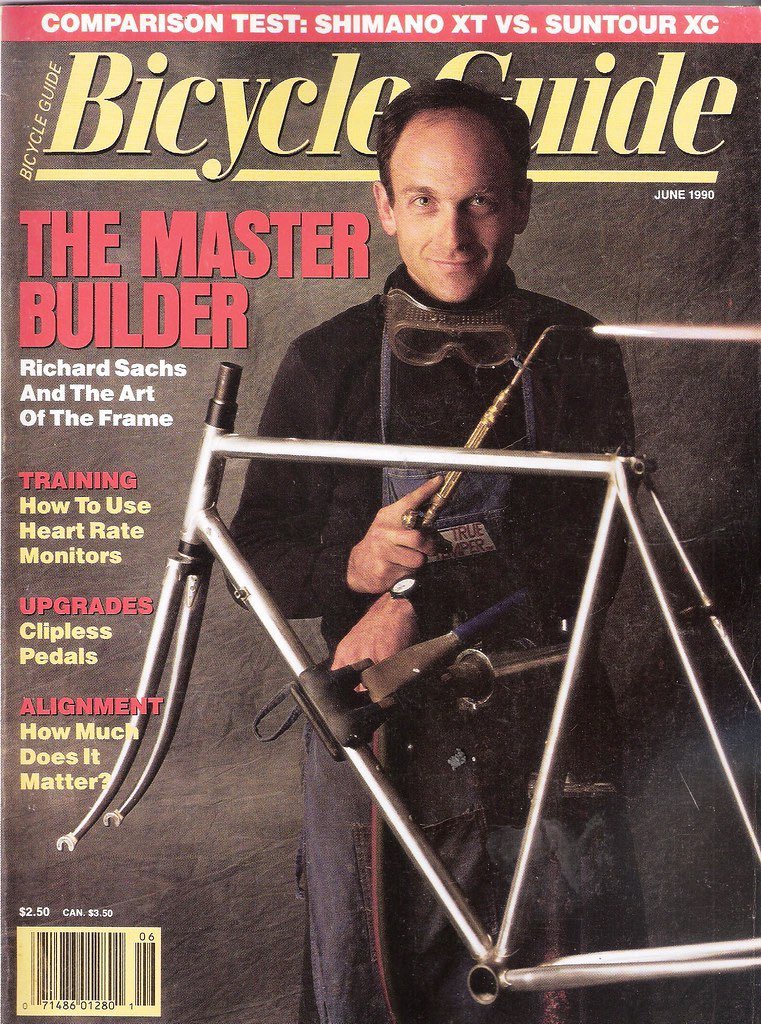 Kinkicycle's tweet image. The Master  #ATMO aka  @therichardsachs #framebuilding #bikelife #RichardSachs