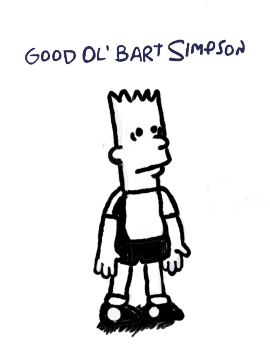 Pio045's tweet photo. Good Grief!
Wrong Universe,Bart Simpson!
#TheSimpsons #drawing #Penauts https://t.co/KjLFtzkeOr