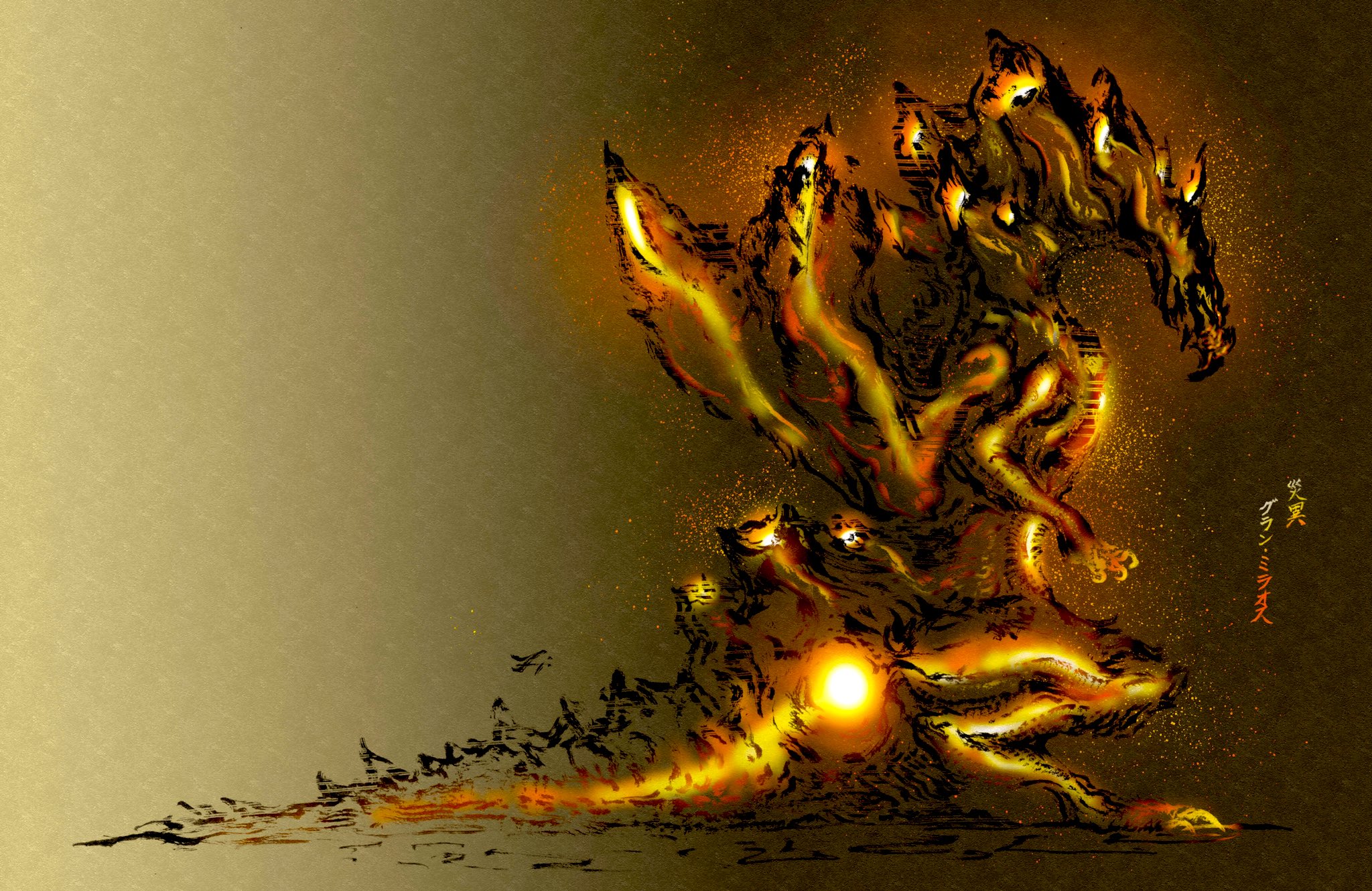 𝗬 𝘂 𝗰 𝗵 𝗮 𝗻 筆ペンでグラン ミラオス描きました Dire Miralis Drawn With A Brush Pen モンハン Monsterhunter グランミラオス Diremiralis Art Drawing 絵描きさんと繋がりたい T Co Eclsejqjbe Twitter