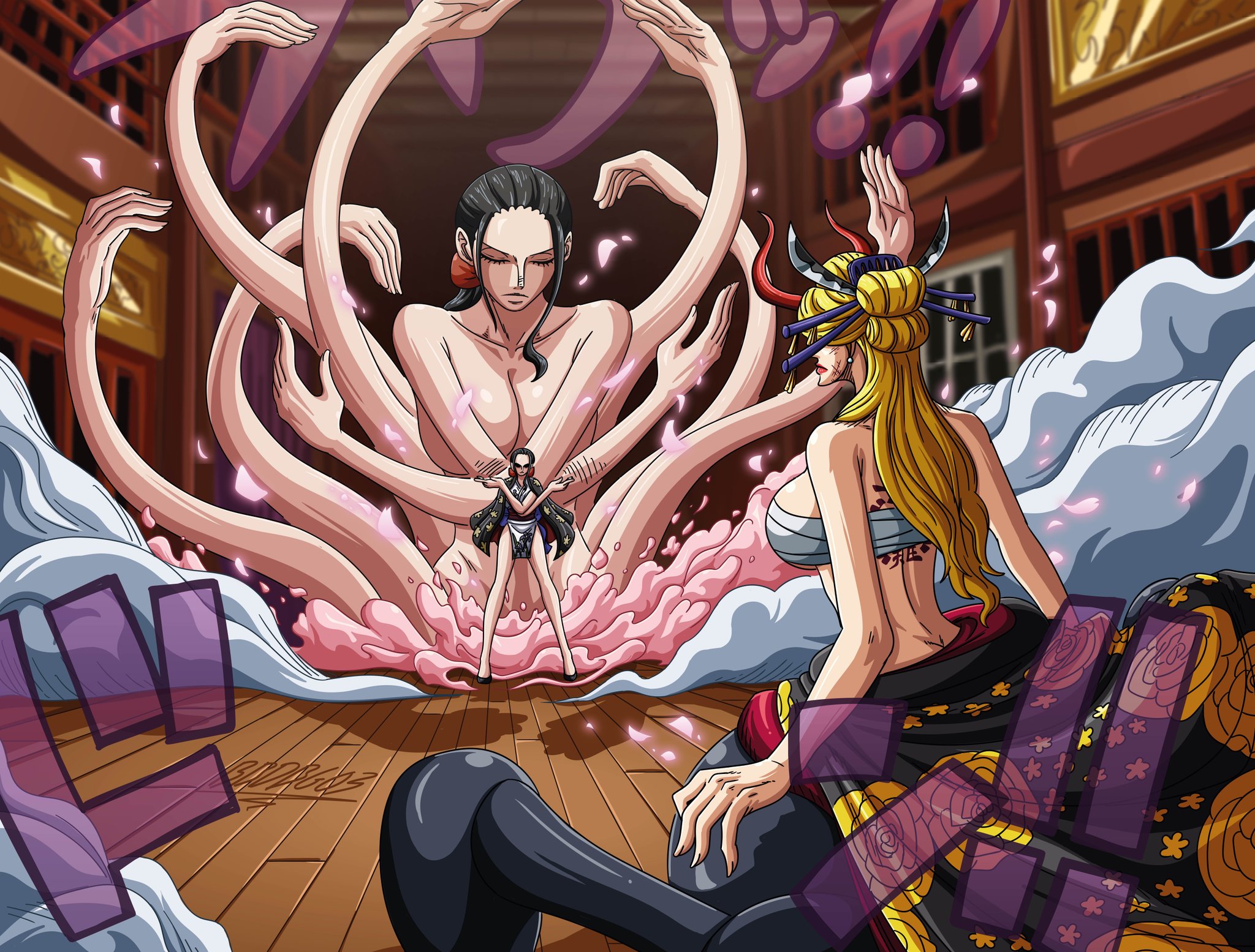 One Piece Chapter 1020 – Robin VS Black Maria: Reflection Of Bonds