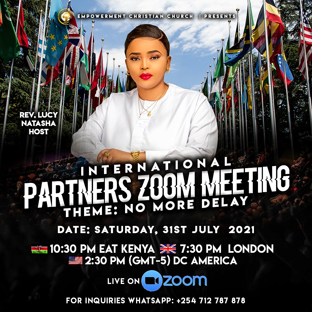 RevLucyNatasha's tweet photo. You're stepping into a season of Unstoppable Miracles &amp; Breakthroughs in the remaining months of this year in Jesus name.

Join Us For International Zoom Service at 
10:30 PM EAT KENYA
7:30 PM  LONDON
2:30 PM (GMT-5) DC AMERICA.

WHATSAPP FOR LINK
+254 712 787878
#ZoomService https://t.co/hFm7wzycc7