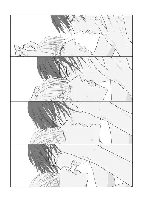 #今月描いた絵を晒そう
#創作BL
#実童と志葉

例によって漫画しか描いてません

カラーの練習ほんとしないと‥アワワ‥
来月ははじめての同人誌作業で頭爆発してると思います 
