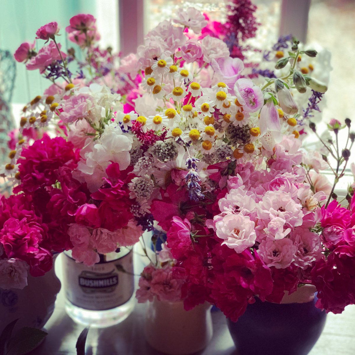 dawncruttenden's tweet photo. More flowers for you all from my garden. I’m too generous, I know. X #cottagelife #wheninireland https://t.co/GrWQ26FzAi