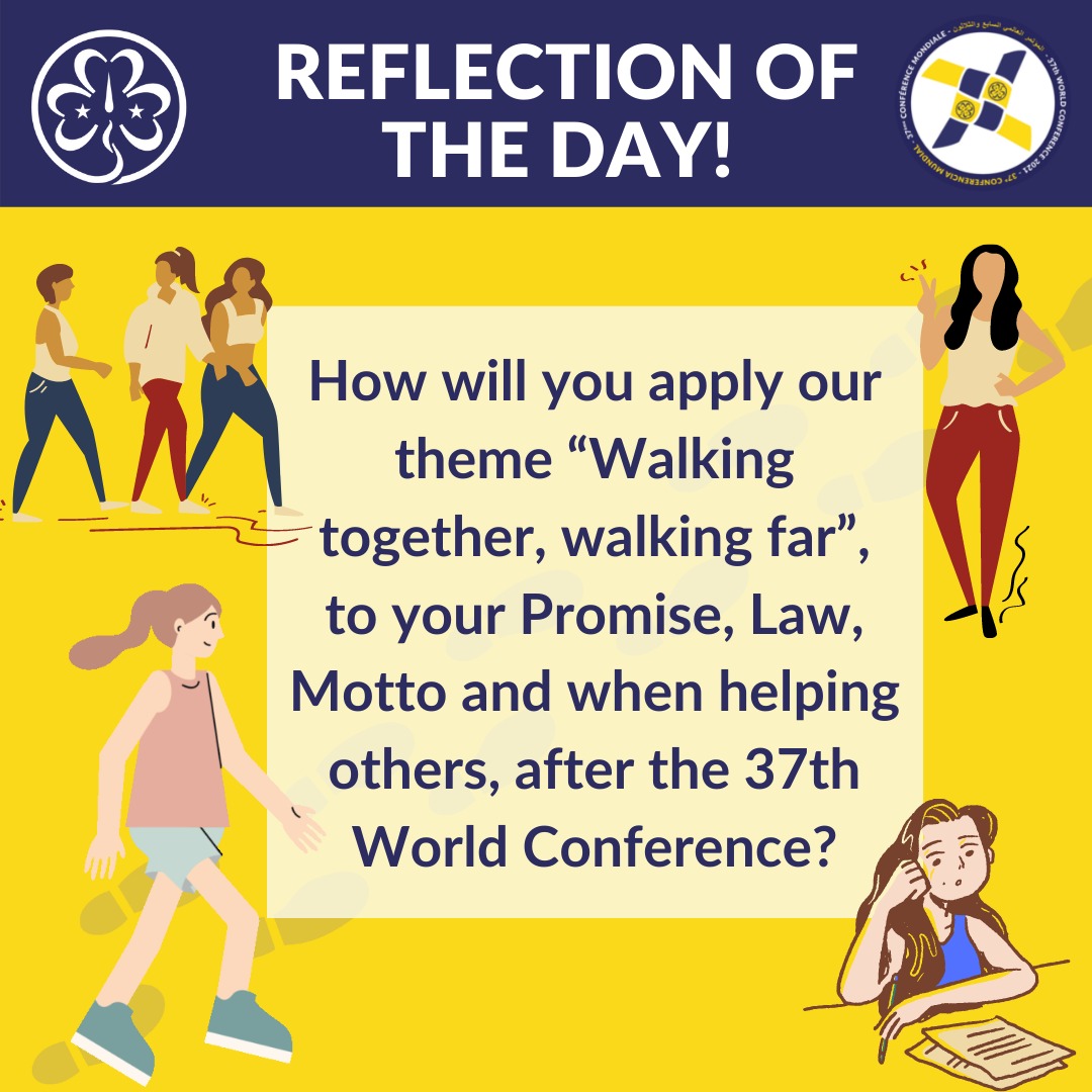 World Association of Girl Guides and Girl Scouts on Twitter