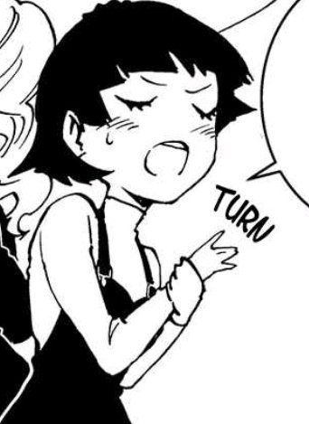 “. . . Good❗

Now come back home, I got cooking to do. 

For you, and the kids. ”

She's flustered, but. 

Toughing it out.