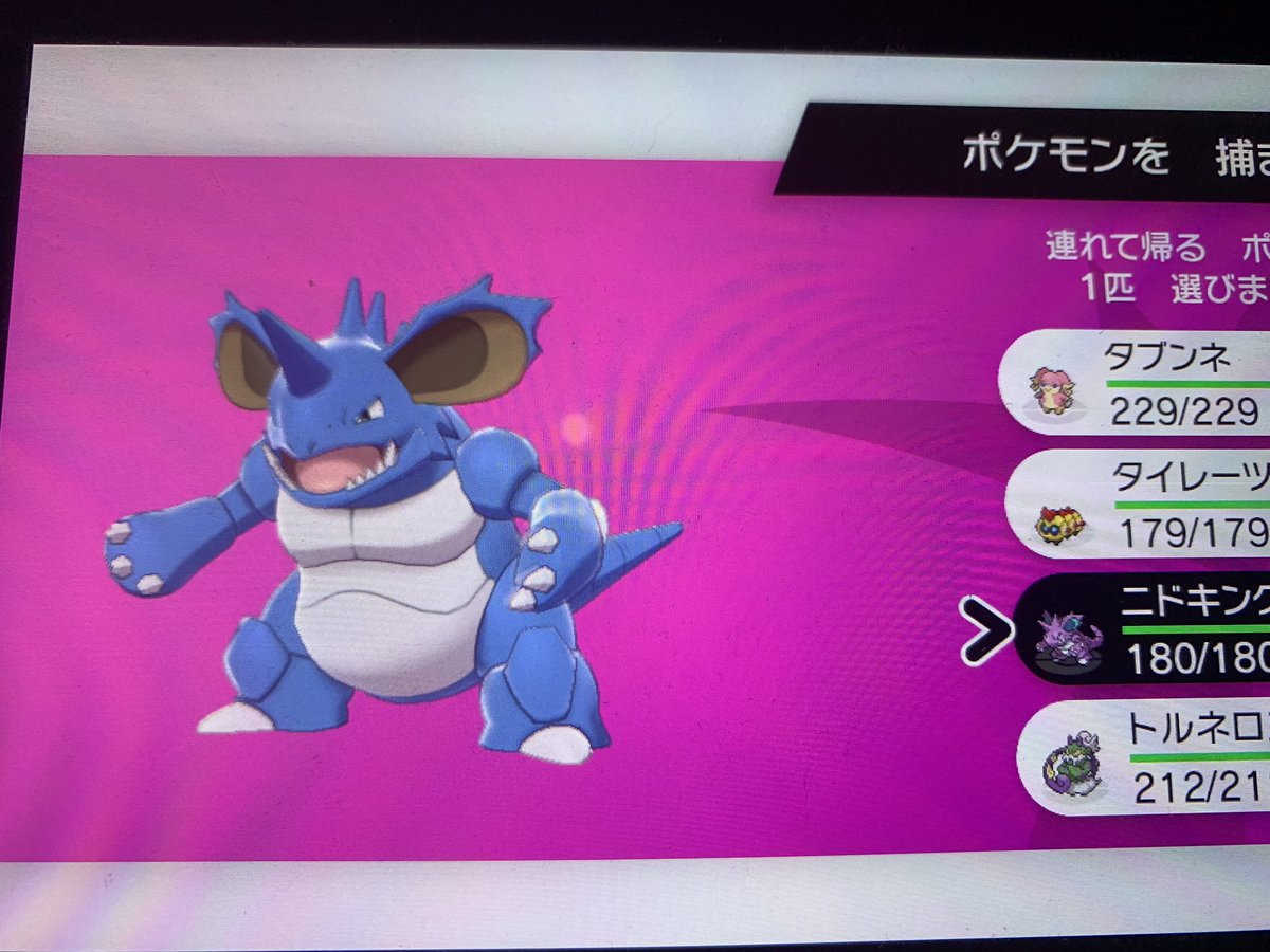 りゅーぎょ そして社畜へ 今日はポケモンしてました これは色違いニドキング りゅーぎょ そして社畜へ 今日はポケモンしてました これは色違いニドキング