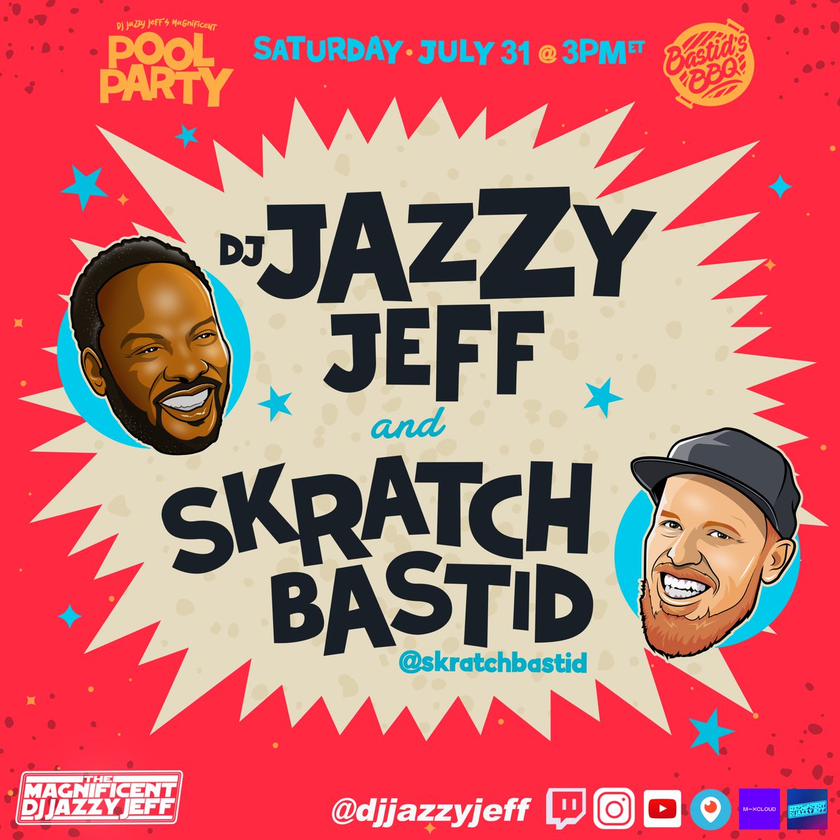 Live from <a href="/djjazzyjeff215/">DJ Jazzy Jeff</a>'s today at 3PM! Tune in!
Summer
Summer
Summertime