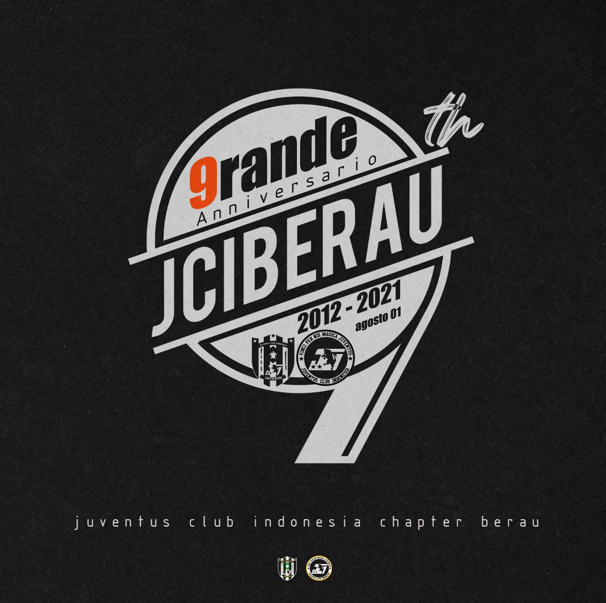 Selamat 9 tahun <a href="/JCI_Berau/">Juventus Club Indonesia Chapter Berau</a> 🤘