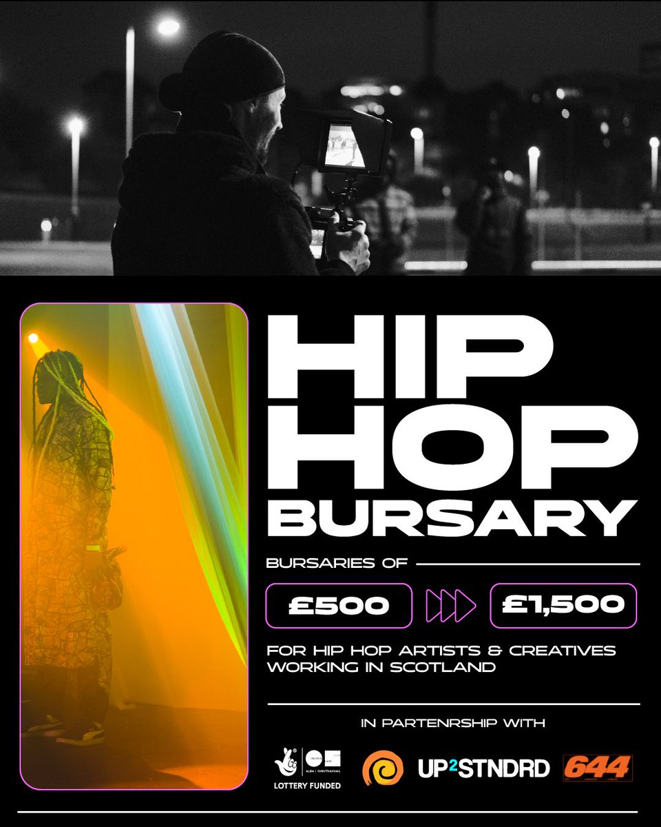 K4CIE ๐๐ (@k4cie_) on Twitter photo Launch day! Open to artists & creatives in hiphop ๐ด๓ ง๓ ข๓ ณ๓ ฃ๓ ด๓ ฟ
๐ฃ pass it on!
<a href="/644Studios/">644 STUDIOS</a> <a href="/CreativeScots/">Creative Scotland</a> <a href="/Up2Stndrd/">Up2stndrd</a> <a href="/SunnyGRadio/">Sunny G Radio</a> Launch day! Open to artists & creatives in hiphop ๐ด๓ ง๓ ข๓ ณ๓ ฃ๓ ด๓ ฟ
๐ฃ pass it on!
<a href="/644Studios/">644 STUDIOS</a> <a href="/CreativeScots/">Creative Scotland</a> <a href="/Up2Stndrd/">Up2stndrd</a> <a href="/SunnyGRadio/">Sunny G Radio</a>