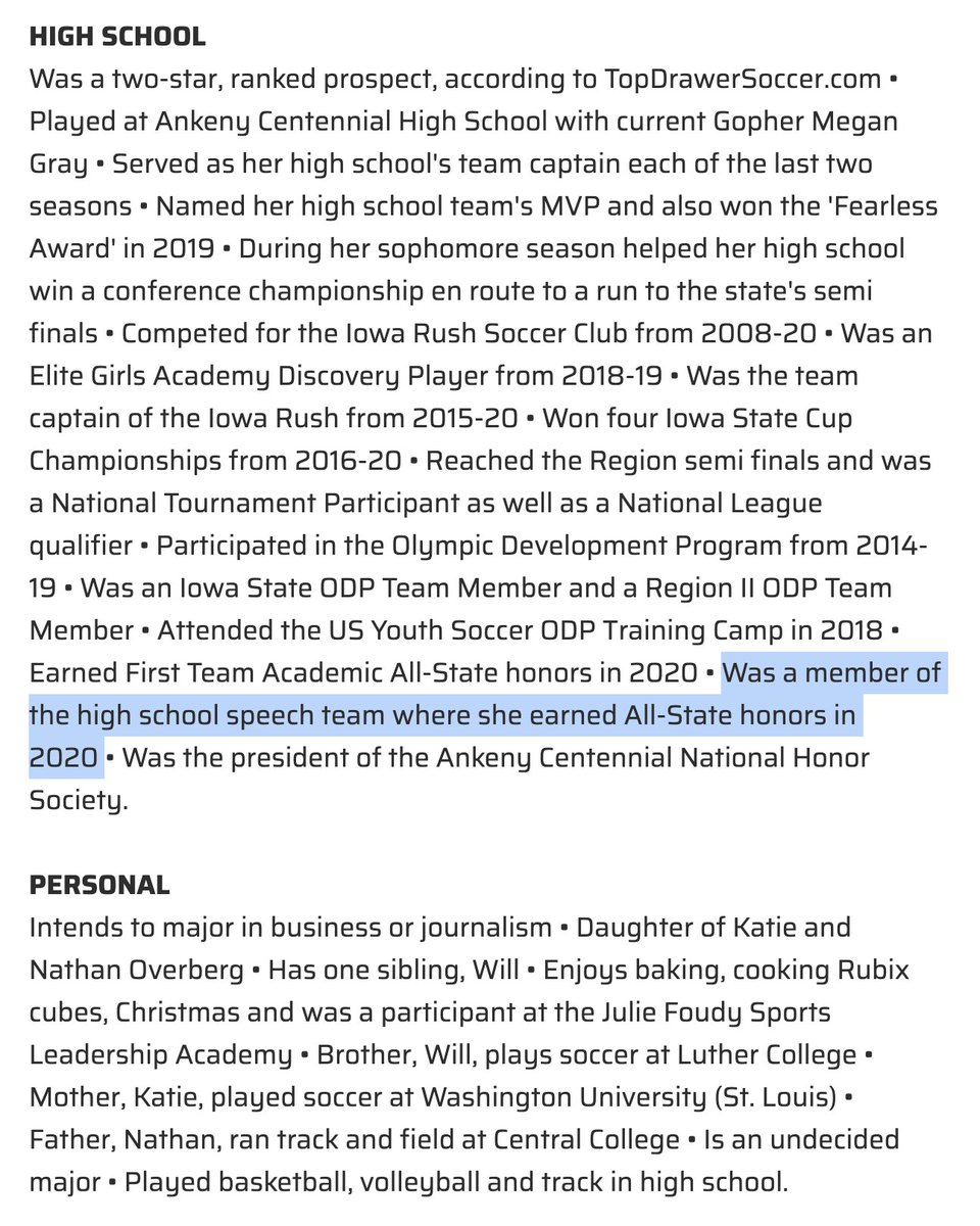 EqualTimeSoccer's tweet photo. People will probably (rightfully) focus on that fact that @eoverberg9 seems to be absolutely jacked, but we  apologize ahead of time for instead talking to her for like half of an entire show about her high school speech career in public address. You've been warned. https://t.co/Oo26FDRyPX