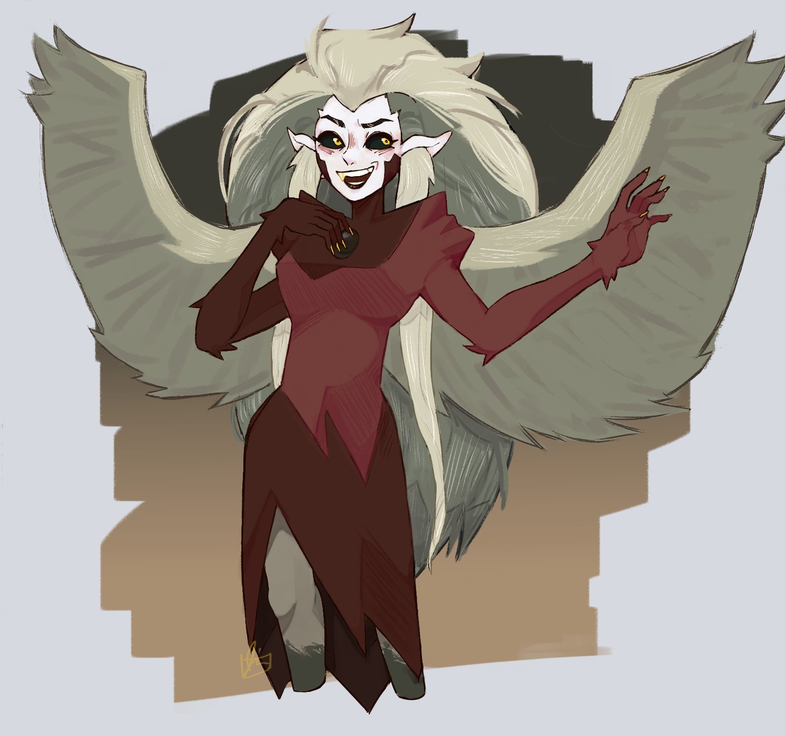 Eda Clawthorne (Harpy Form) by MirrorFlygon on DeviantArt