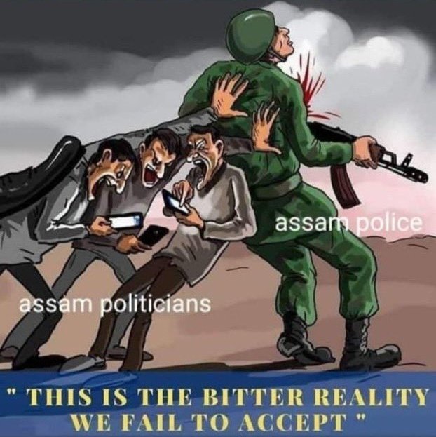 Msa_Ralte_Lucas's tweet photo. 200 armed police did not enter Mizoram illegally to “settle matters peacefully.” They harassed civilians, took over the police post and had one goal in mind - to stir up trouble

#himantaexposed https://t.co/lCBA3ZPTwR
