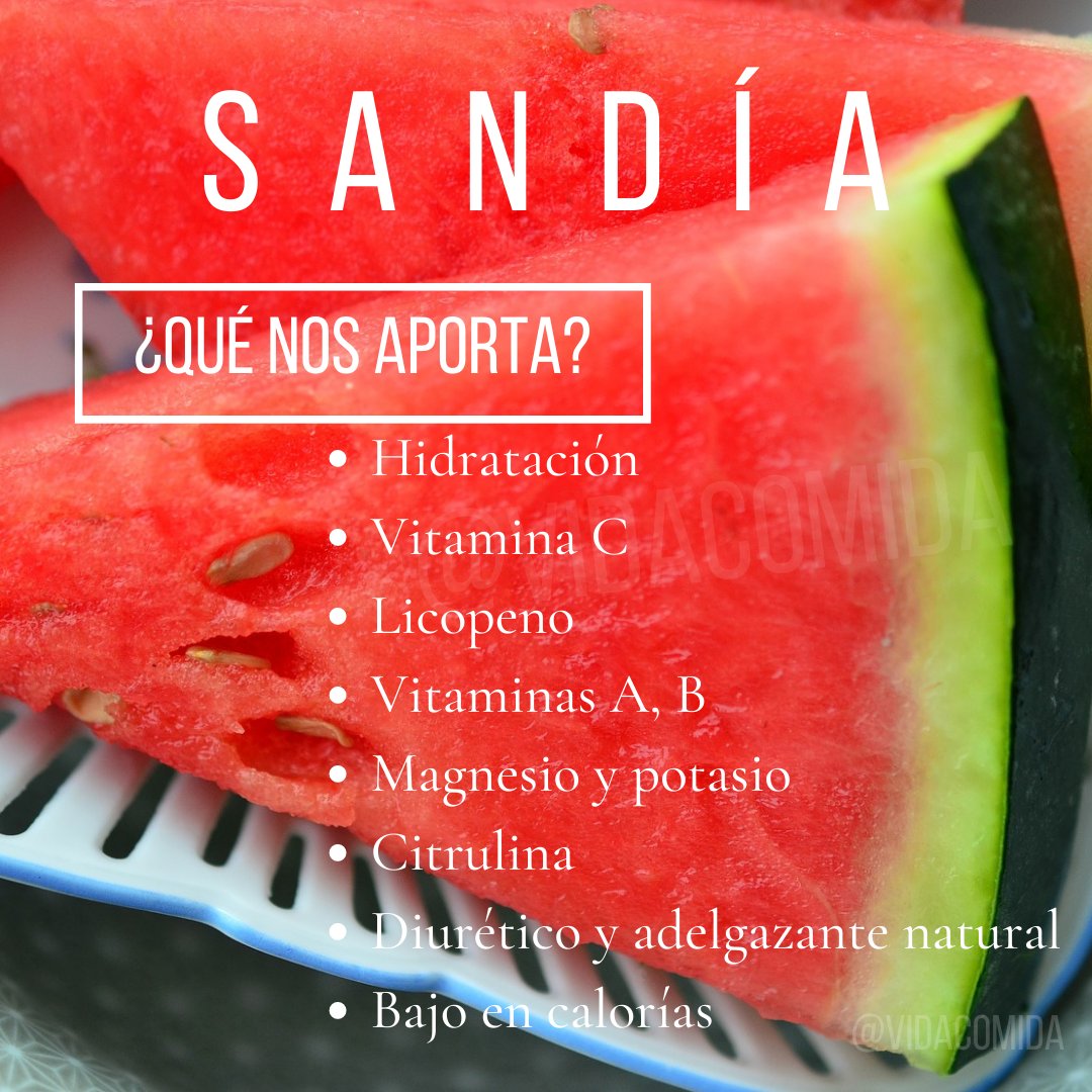 VidaComida_'s tweet photo. Beneficios y propiedades del Melón y la Sandía, las frutas reinas del verano. 🍉🍈

Descubre todos los beneficios y propiedades de estas frutas 👇👇
https://t.co/C9rJlkj712 https://t.co/b4jVa4qtMM