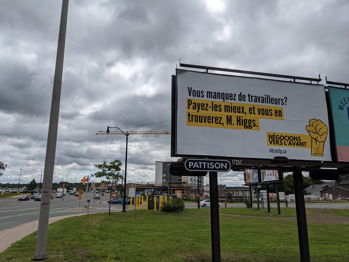 GabRossM's tweet image. Au centre-ville de Moncton! ✊ @CupeMaritimes
