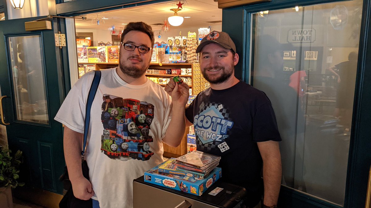 Currently having a great time over at EnterTrainment Junction. If you haven't already, come up and say hey! Play a classic Thomas PC game while you're at it.