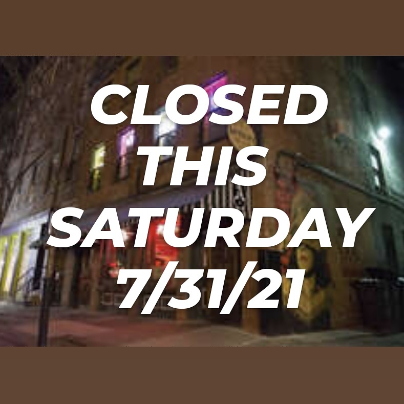 Reminder: Arnold's is closed tonight for a private party. We apologize for any inconvience this may cause.