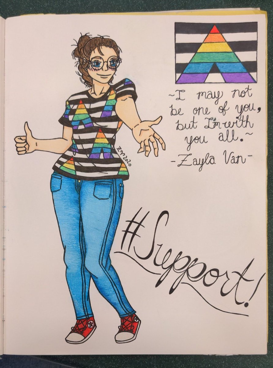 ZaylaVan's tweet photo. Hey! My first post! I hope it goes over well! There's going to be some old art at first, but they are some of my all time favorites! Hope you like it! #art #drawing #drawings #sketchbook #artist #ArtistOnTwitter #artistsontwitter #pride #gaypride #LGBT #LGBTQ #LGBTIQ #LGBTQIA https://t.co/9RLTqvWRWA