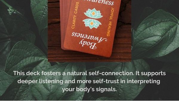 The Body Awareness deck fosters a natural self-connection. It supports deeper listening and more self-trust in interpreting your body's signals. kickstarter.com/projects/joyca…
#bodyawareness #listentoyourbody #health #wellness #healing #symptoms #selfconnection #selftrust #bodysignals