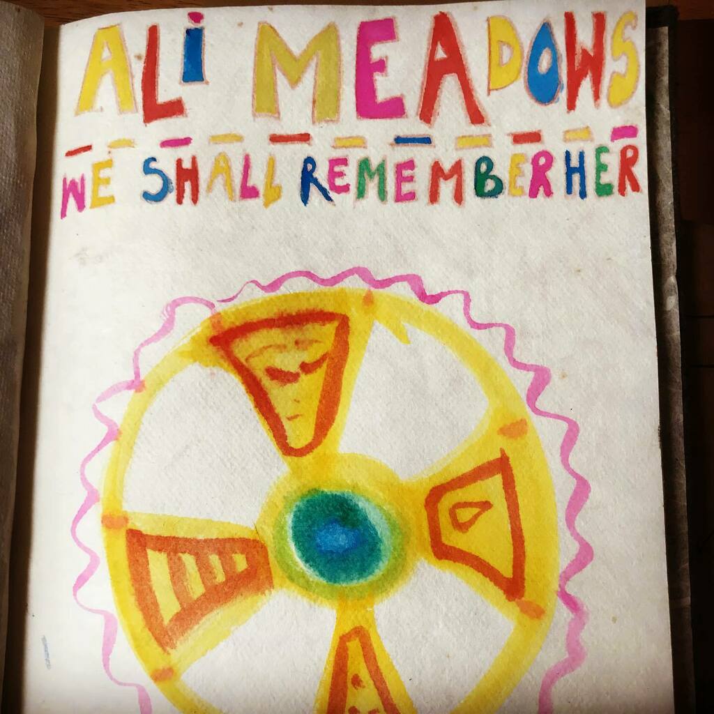 Do you remember <a href="/theslowartivist/">Ali Meadows</a> ? I do. A great loss to our artworld. #alimeadows #textileartist instagr.am/p/CR_5MSLI4sF/