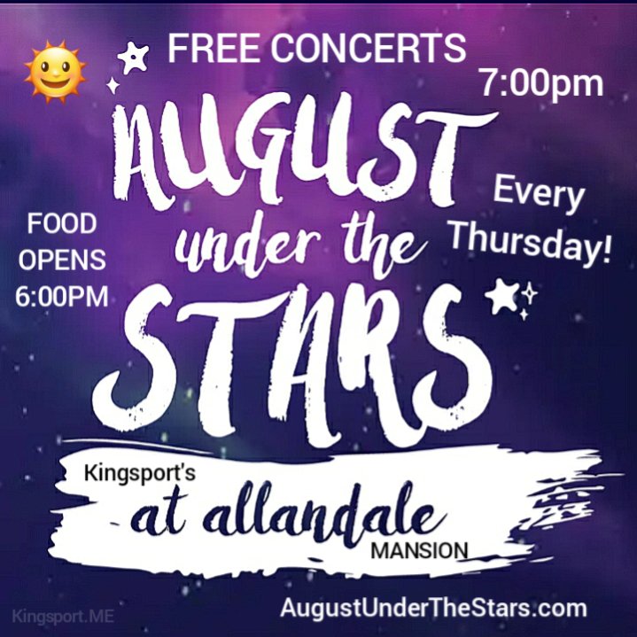 Kingsport.ME News on Twitter " August Thursday Concerts Are Back! 🎶