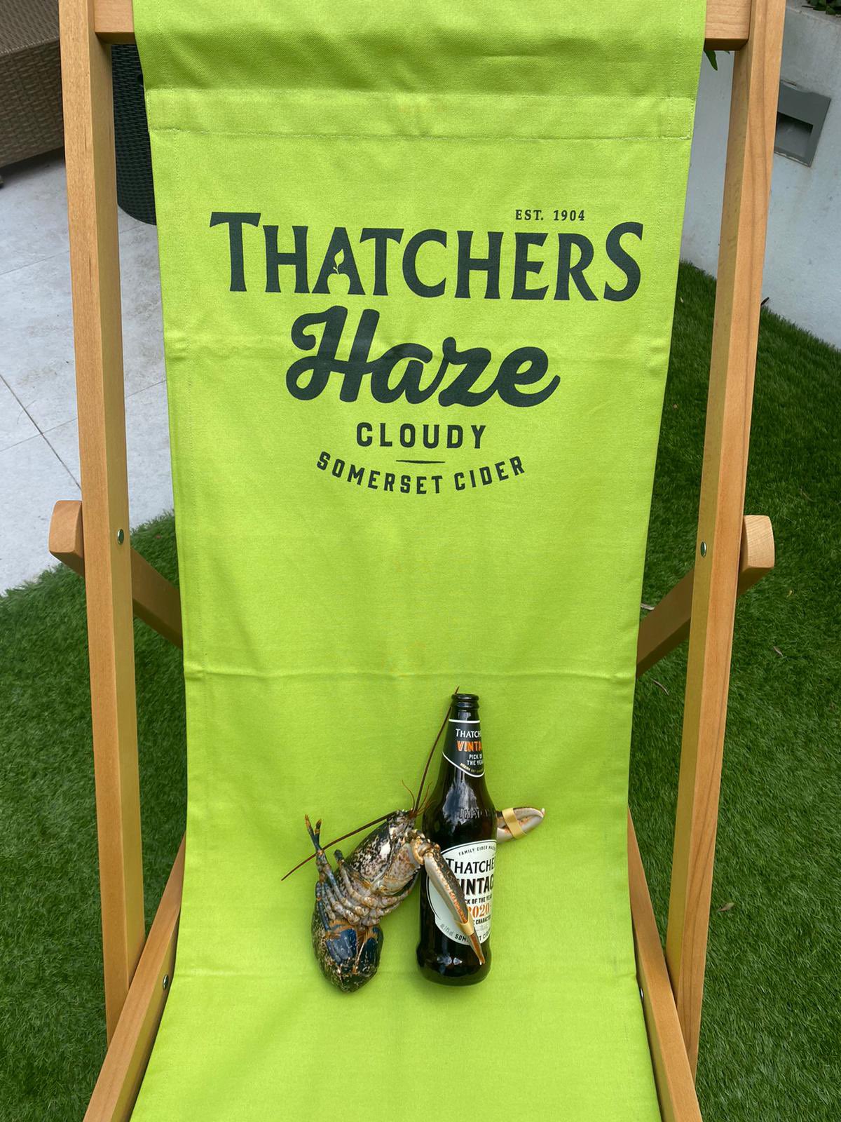 Thatchers cider deck chair hot sale