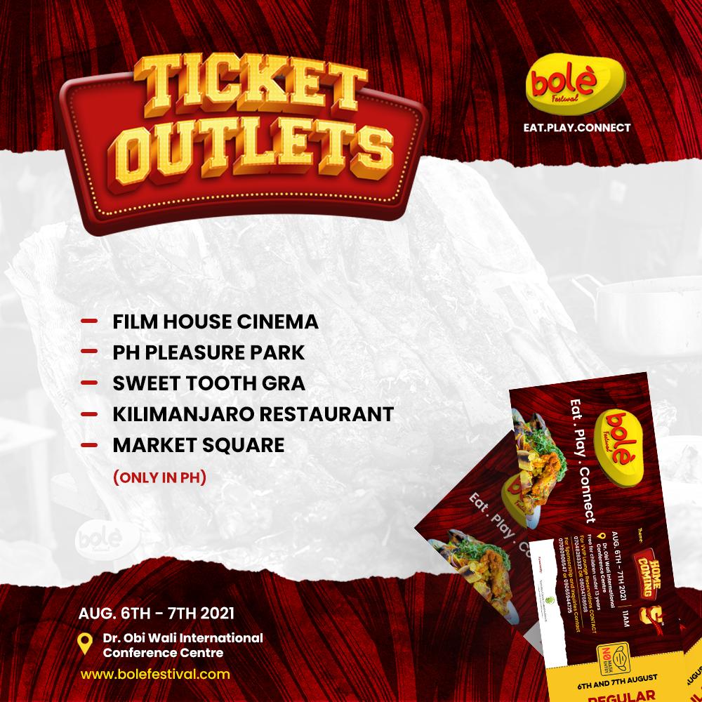 Oma๐ธ๐ฟ (@sexyomaa_) on Twitter photo Ticket Outlets!!!
You can get your tickets for #bolefestival21 at the following outlets ๐๐ฟ
Or
Visit: bolefestival.com/tickets
For enquiries dm <a href="/BoleFestival/">Bole Festival ๐ณ๐ฌ</a>
Pls Rt, people need to get this info, thank you. Ticket Outlets!!!
You can get your tickets for #bolefestival21 at the following outlets ๐๐ฟ
Or
Visit: bolefestival.com/tickets
For enquiries dm <a href="/BoleFestival/">Bole Festival ๐ณ๐ฌ</a>
Pls Rt, people need to get this info, thank you.
