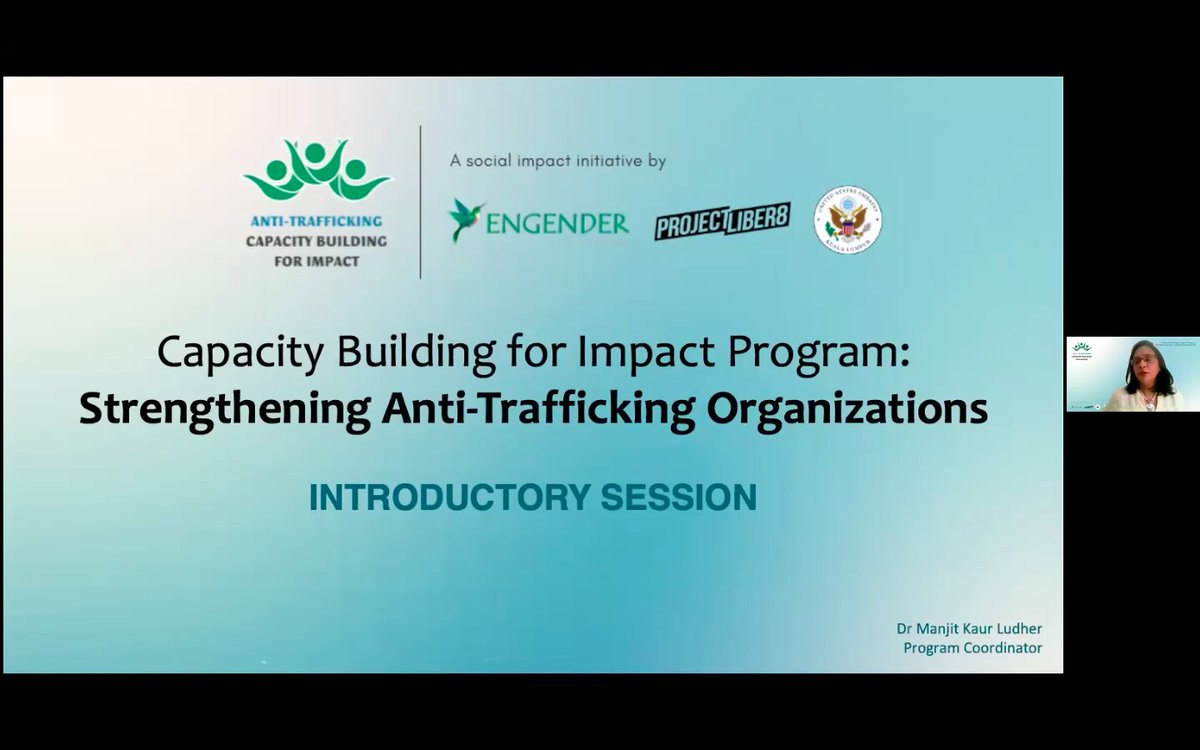 EngenderMy's tweet image. Anti-trafficking organizations looking to strengthen networks and build their capacity to combat Trafficking In Persons (TIP) can now enrol for the just-launched TIP program, a #SocialImpact initiative by @EngenderMy and @ProjectLiber8, (1/6)